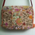 Khambadiya Bag Rajasthani Handmade Blush Peach - Image 4
