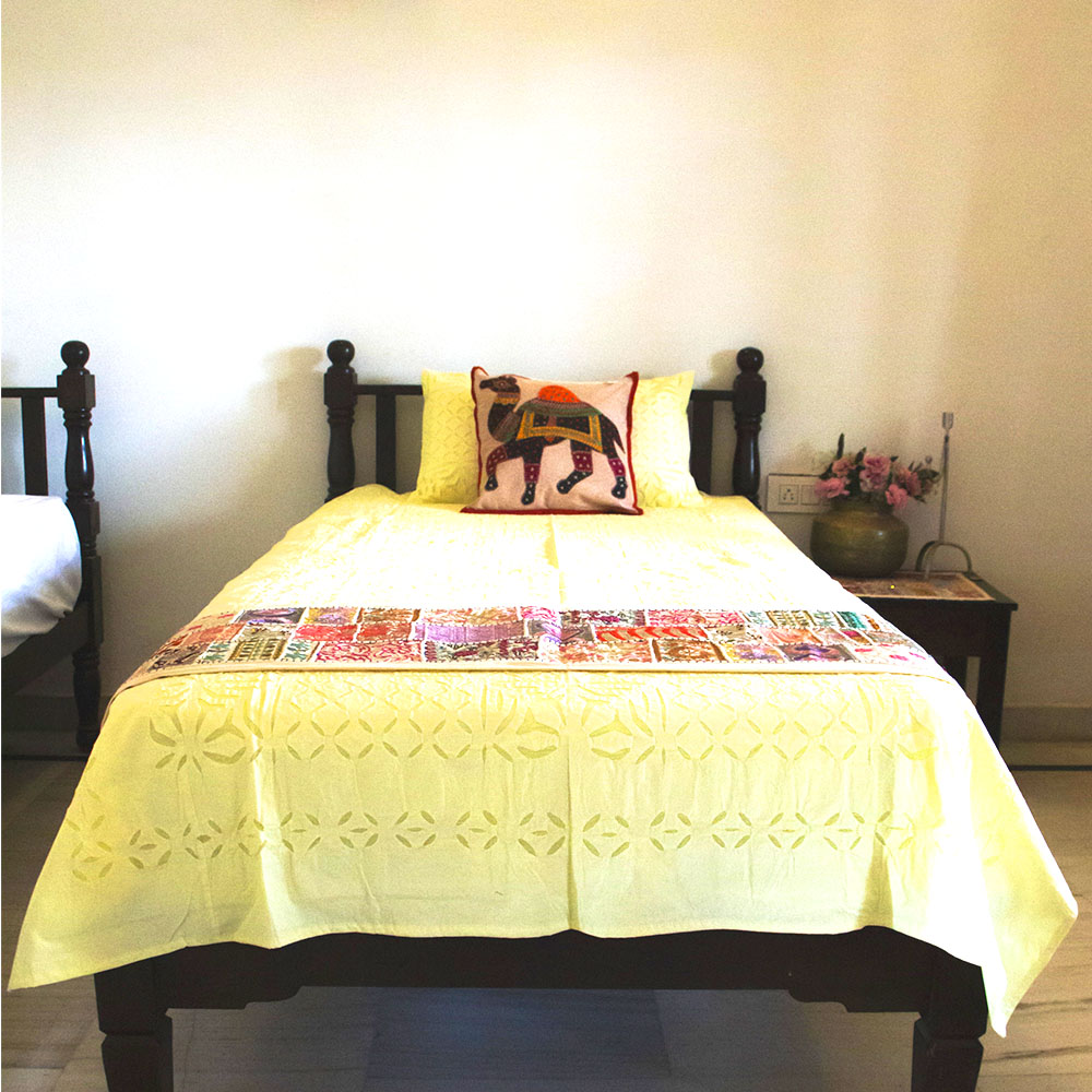 barmer applique bedsheet
